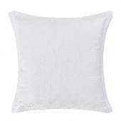 Couvre lit matelassé uni blanc 250x260 cm - taie 65x65