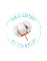 100 % coton 57 fils