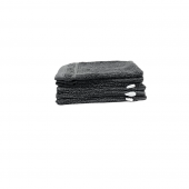 Gant de toilette gris foncé  20x15cm