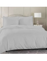 Visuel d'ambiance HDC percale + taies rectangle 50x70 cm gris clair
