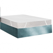 Protège Matelas Molleton Coton Élastomère 200g/m²  90x190 cm