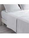 Drap plat blan 270x325 cm