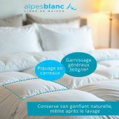 Couette naturelle plume Luxe