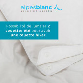 Couette naturelle plume Luxe
