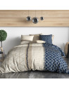 Housse de couette 220x240 cm NAIROBI + 2 taies 100% coton 57 fils