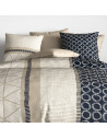 Housse de couette 220x240 cm NAIROBI + 2 taies 100% coton 57 fils