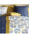 Visuel des taies d'oreiller de la housse de Couette 220x240 cm Sirius 100% coton