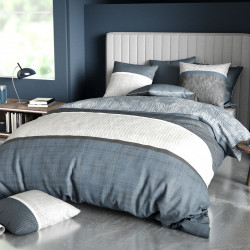 Housse de couette BREHAT 240x260cm 100% coton