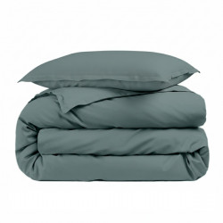 Housse de couette unie Percale de coton 80 fils/cm²
