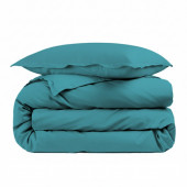 Housse de couette unie Percale de coton 80 fils/cm²