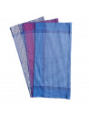 Lot de 6 mouchoirs tissu Arnaud en coton jumel tissage fin toucher soyeux motif petits carreaux