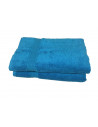 Lot de 5 Grandes Serviettes Eponge 600 g/m²  100 % coton - Marron