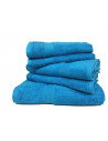 Lot de 5 Grandes Serviettes Eponge 600 g/m²  100 % coton - Marron