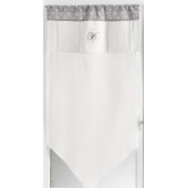 Etamine VICHY Blanc
