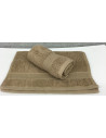 Lot de 2 Serviettes Invités Beige - 30x50 