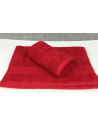 Lot de 5 Grandes Serviettes Eponge 600 g/m²  100 % coton - Marron