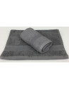 Lot de 5 Grandes Serviettes Eponge 600 g/m²  100 % coton - Marron