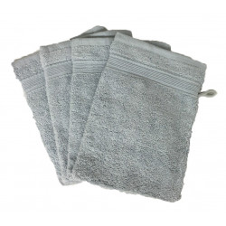Lot de 5 Grandes Serviettes Eponge 600 g/m²  100 % coton - Marron