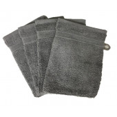 Lot de 5 Grandes Serviettes Eponge 600 g/m²  100 % coton - Marron