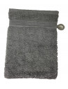Lot de 4 Gants de Toilette - 20x15 - Anthracite