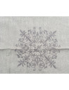 Nappe Brodée Rectangle Angele - 150x300 cm