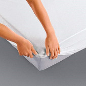 Protège Matelas molleton 400gr/m² pour lit Tête et Pieds Relevables