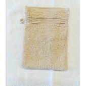 Lot de 5 Grandes Serviettes Eponge 600 g/m²  100 % coton - Marron