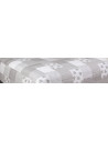Couvre lit Microfibre Matelassé Façon Patchwork Grey 230x250cm  