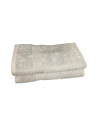 Lot de 5 Grandes Serviettes Eponge 600 g/m²  100 % coton - Marron